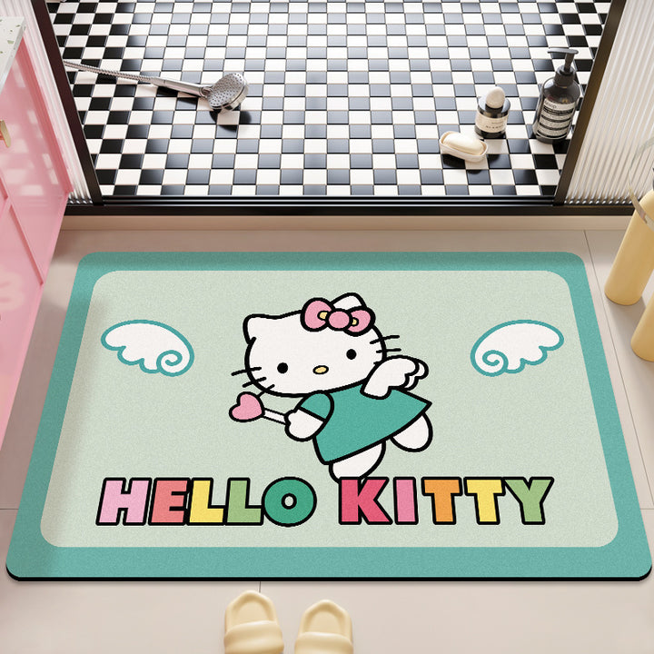 Cute Cartoon-Themed Bath Rug