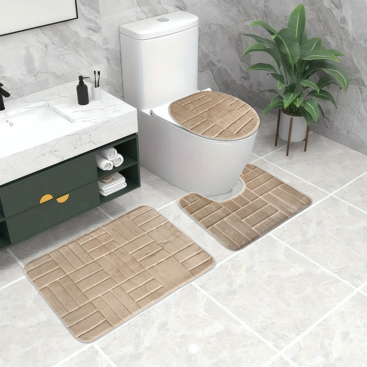 Plush Bathroom Mat Stornfield