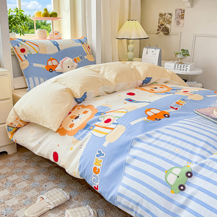 Playful Panda-Themed Bedding Set