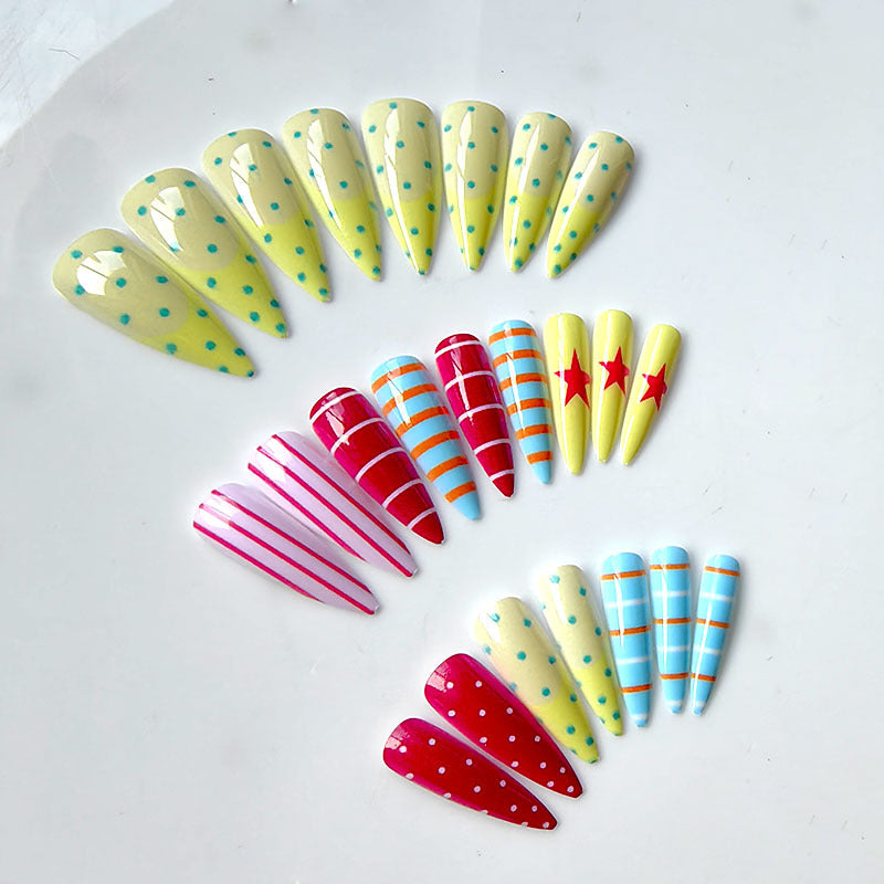 Artificial Nails In Creative Design Stornfield