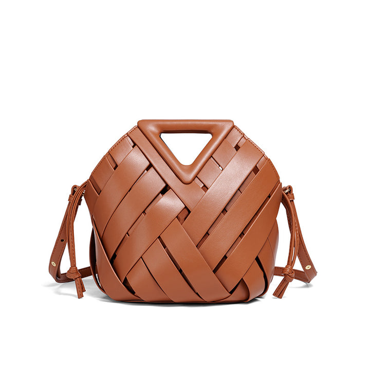 Woven Leather Handbag Stornfield