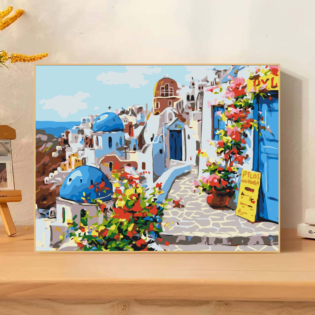 Scenic Landscape Art Canvas Print Stornfield