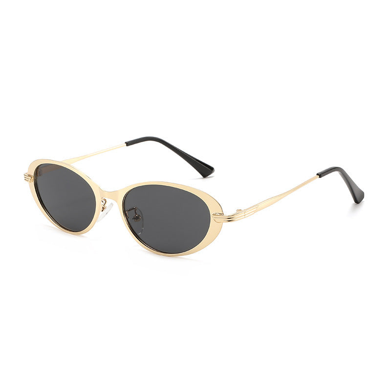 Contemporary Oval Frame Sunglasses Stornfield