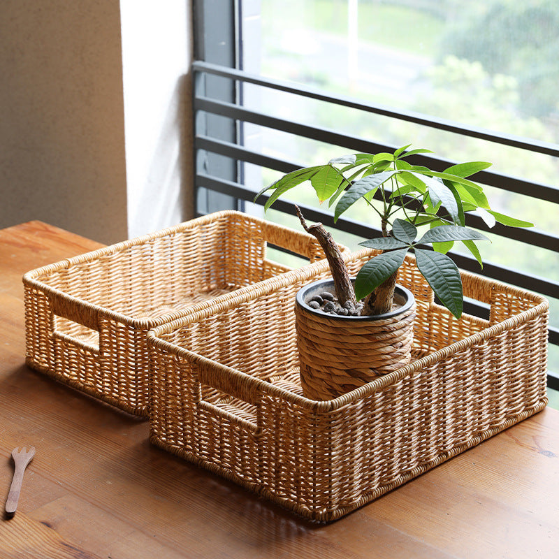 Handcrafted Woven Storage Basket Stornfield