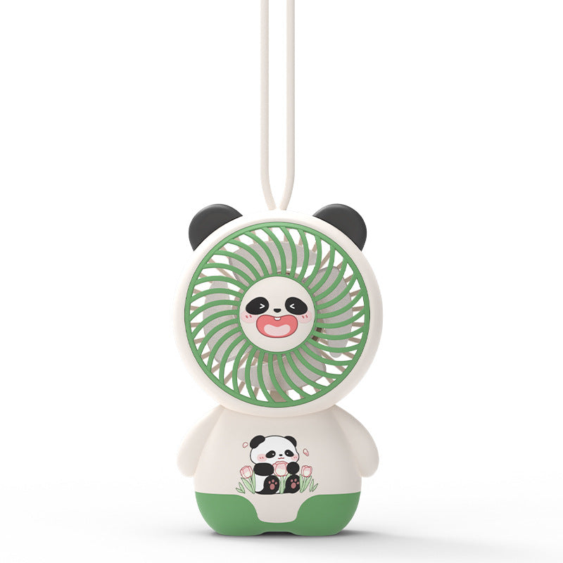 Women's Portable Hand Fan in Cute Panda Design Stornfield