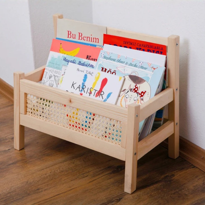 Handcrafted Natural Wood Storage Box Stornfield