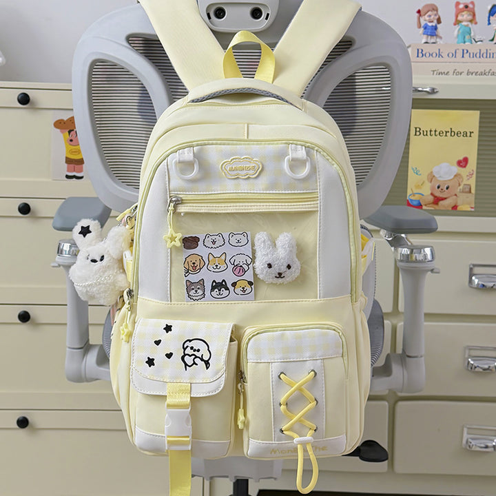 Cute Animal Print School Backpack Stornfield