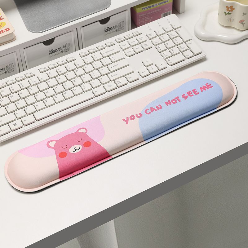 Cartoon-Themed Mouse Wrist Support Pad