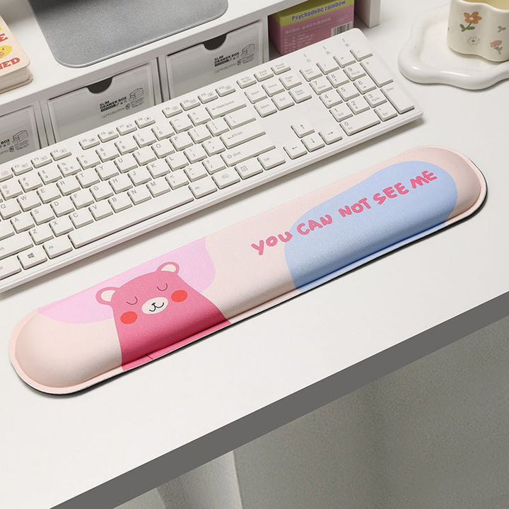 Cartoon-Themed Mouse Wrist Support Pad