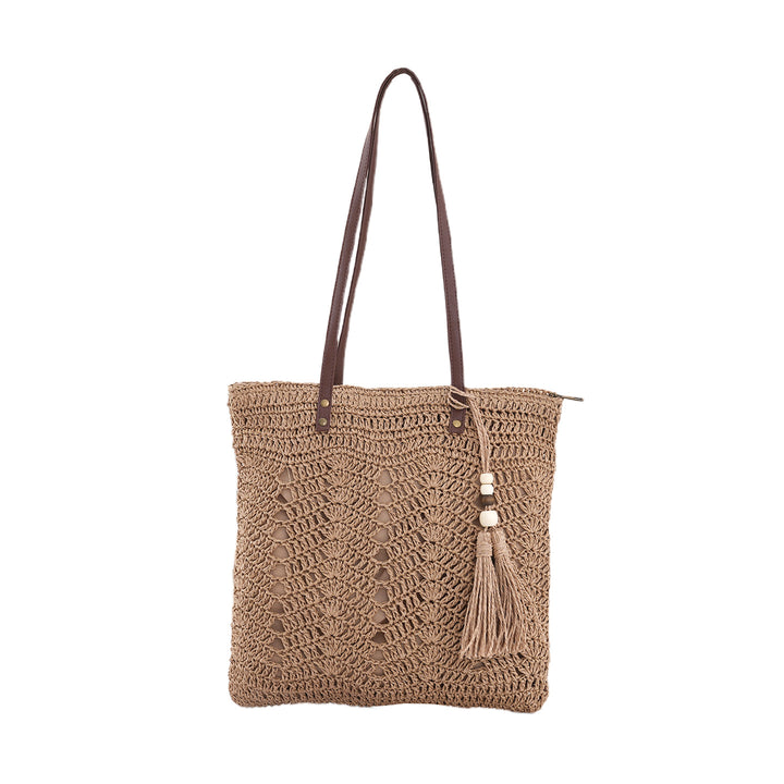 Handcrafted Macrame Tote Bag Stornfield