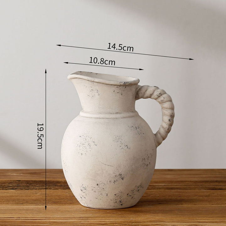 Elegant and Rustic Ceramic Carafe Stornfield