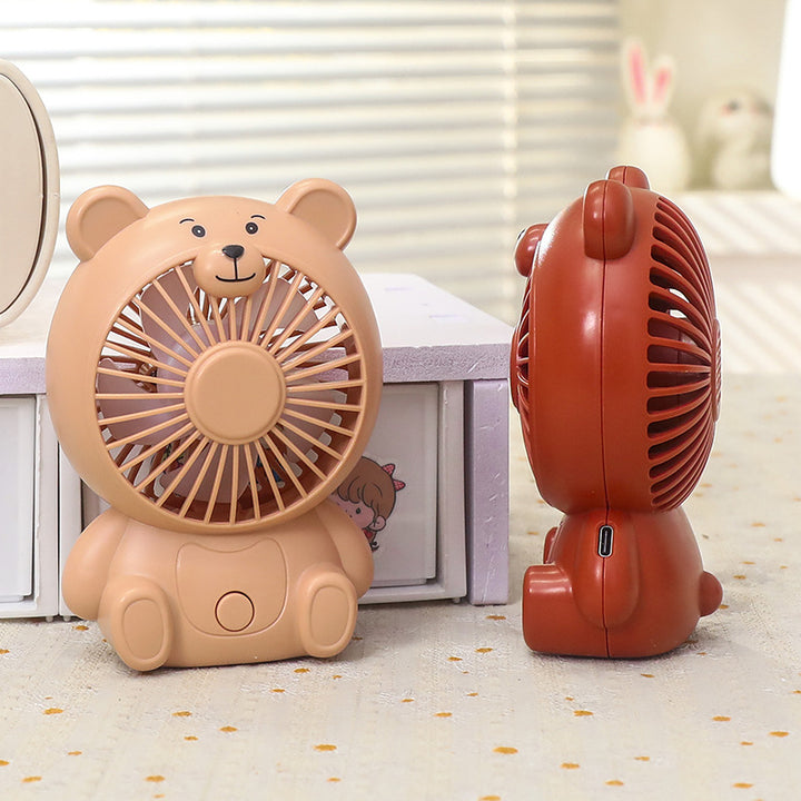 Ladies USB table fan in bear design Stornfield