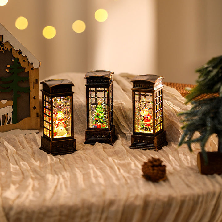 Nostalgic Christmas lantern with LED lighting Stornfield