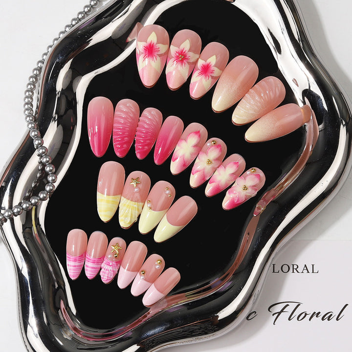 Flower-Inspired Press-On Nail Collection Stornfield