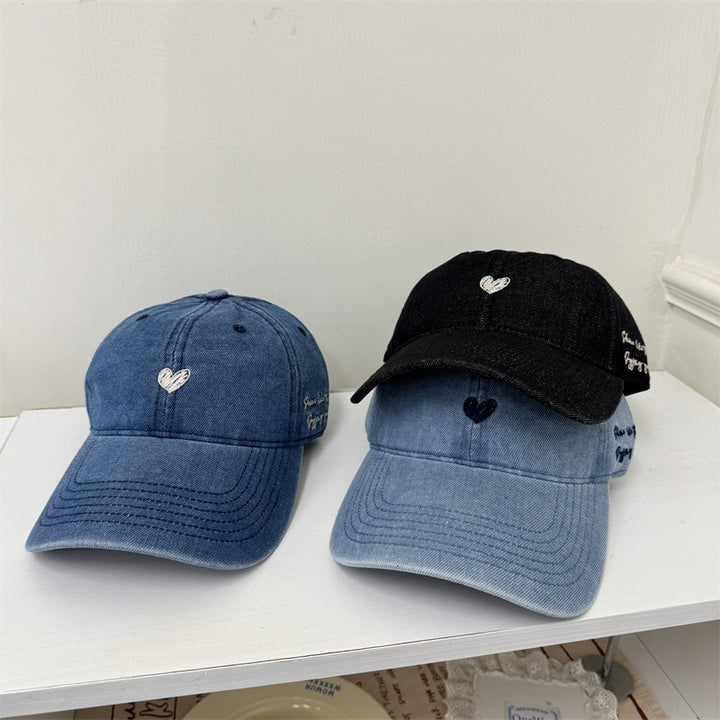 Women's Casual Embroidered Denim Baseball Cap Stornfield
