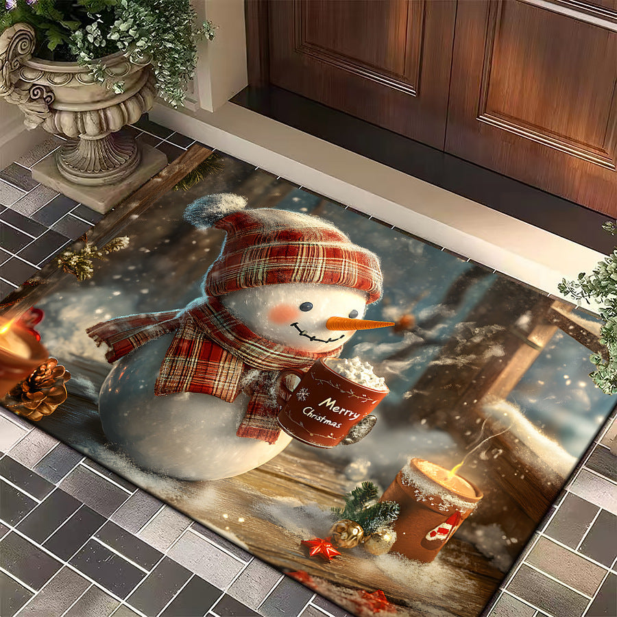 Decorative Christmas-Themed Entrance Mat Stornfield