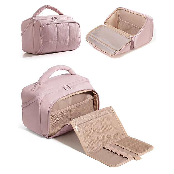 Cosmetic organizer with dividers Stornfield
