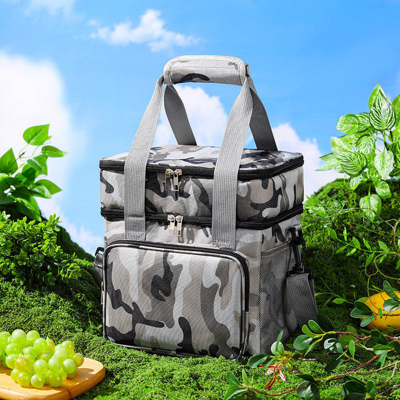 Insulated Camo Lunch Cooler Bag Stornfield