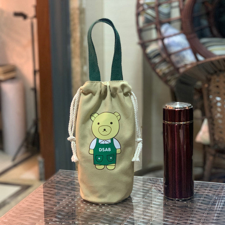 Kids' Cute Bear-Themed Water Bottle Sleeve Stornfield