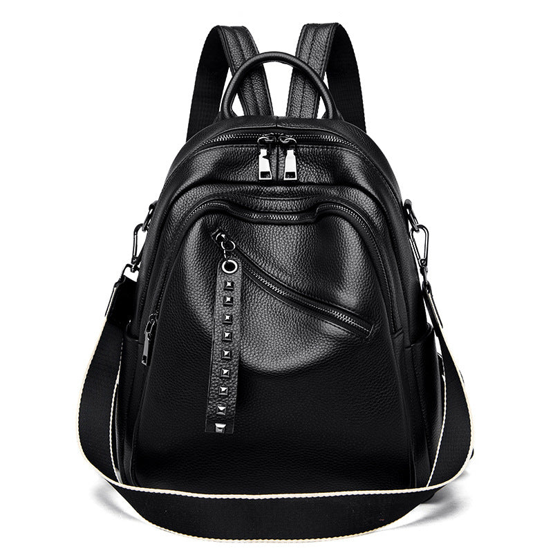 Stylish and Versatile Leather Backpack Stornfield