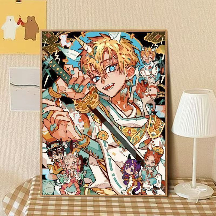Whimsical Cartoon Character Canvas Art Stornfield