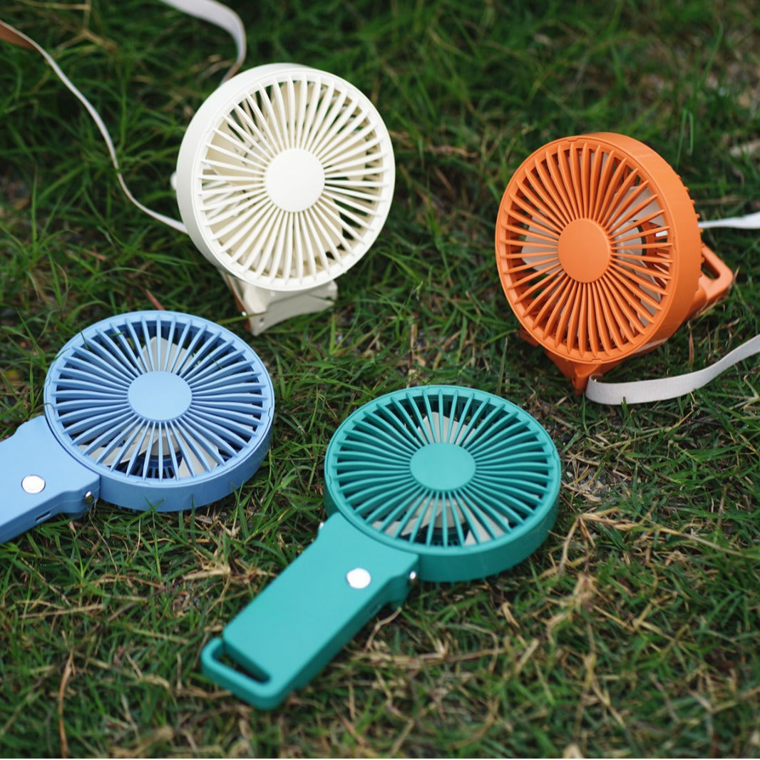 Unisex Portable Hand Fan with Ergonomic Handle and Powerful Battery Stornfield