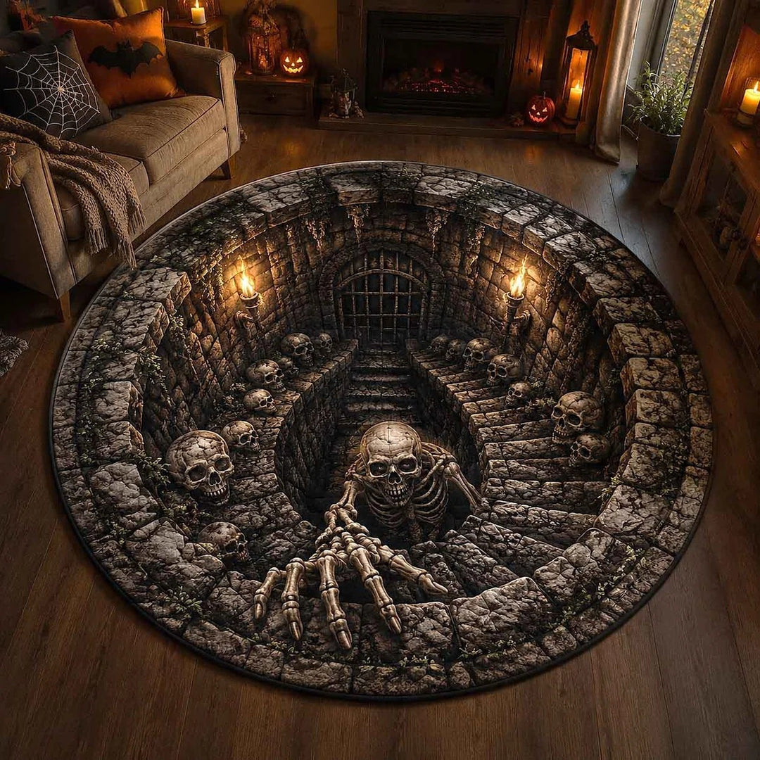 Halloween-Inspired Decorative Area Rug