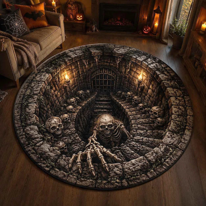 Halloween-Inspired Decorative Area Rug