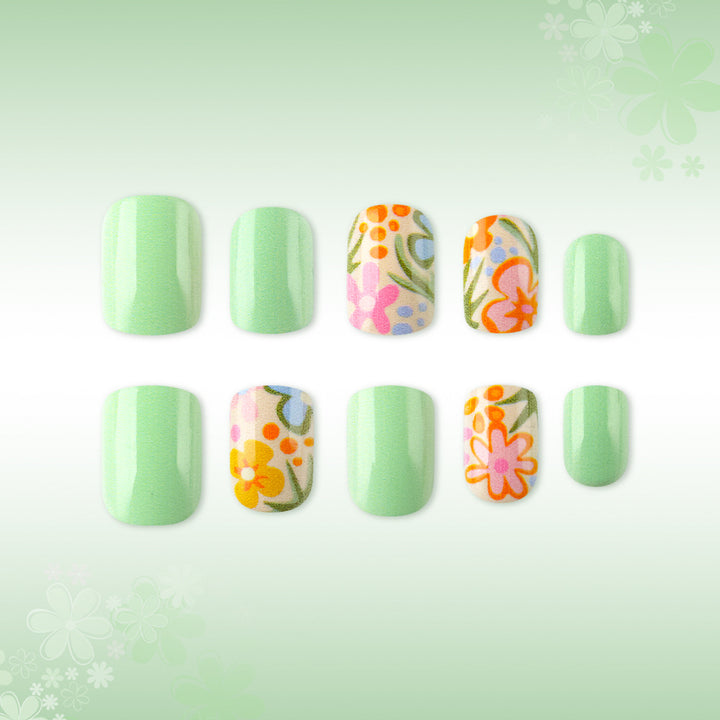 Floral Abstract Nail Art Stornfield