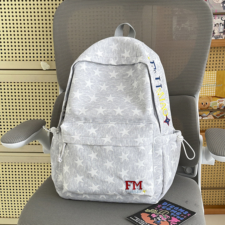Fun Star-Patterned Casual Backpack Stornfield