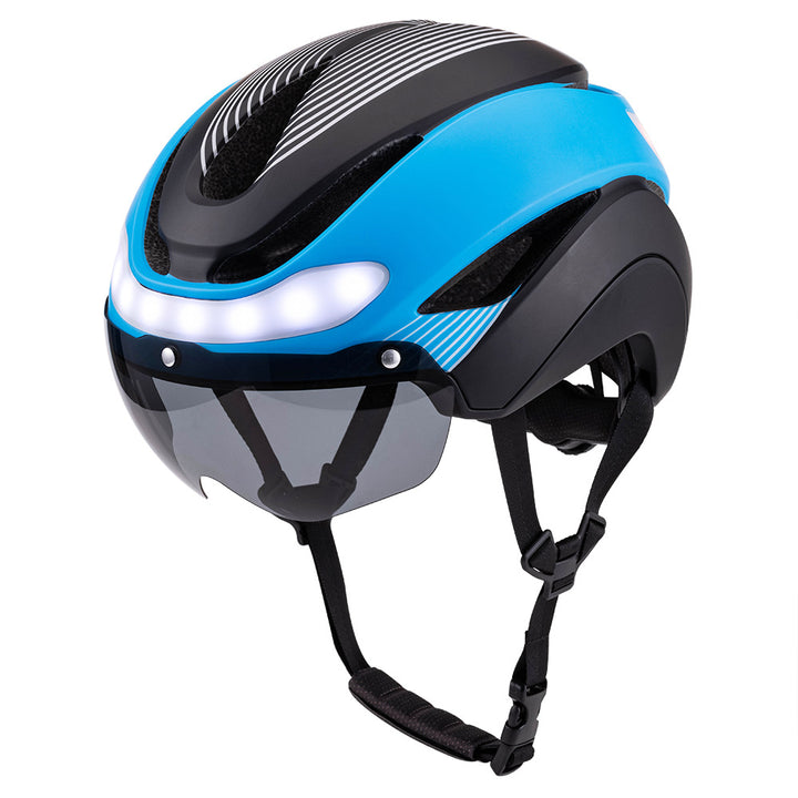 Advanced Cycling Helmet with Integrated Safety Light Stornfield