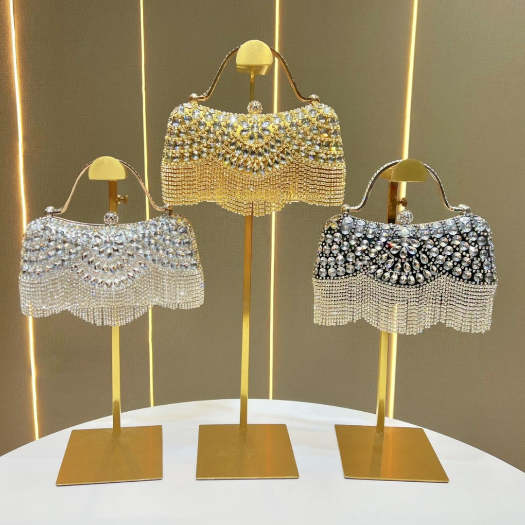 Crystal-Encrusted Evening Clutch