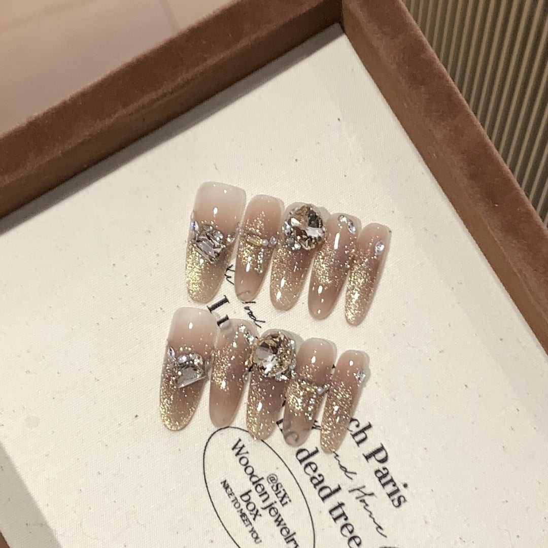Glamorous Press-On Nail Art Set Stornfield