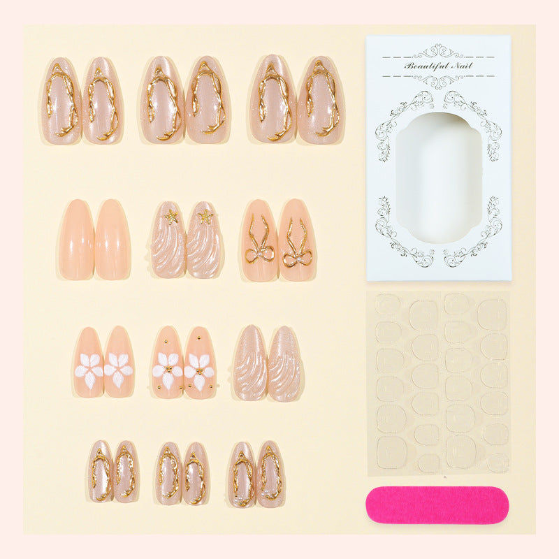 Decorative Press-On Nails Set Stornfield