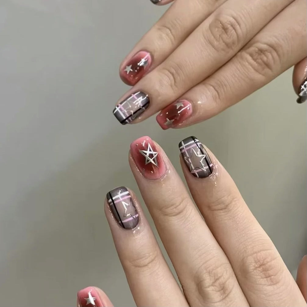 High-Quality Artistic Press-On Nail Art Set