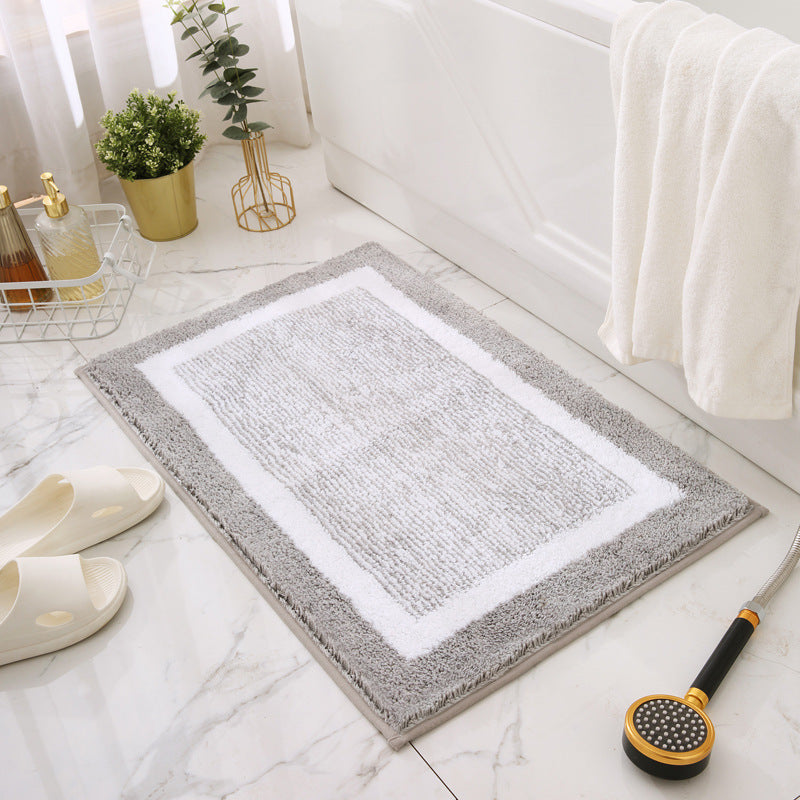 Plush Decorative Shower Mat