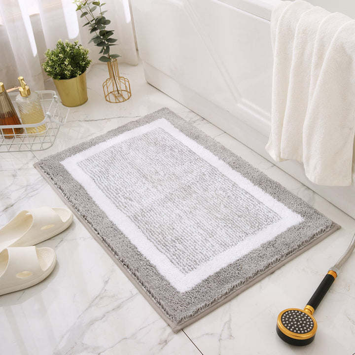 Plush Decorative Shower Mat