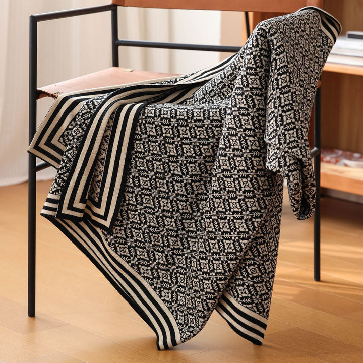 Decorative Knit Blanket