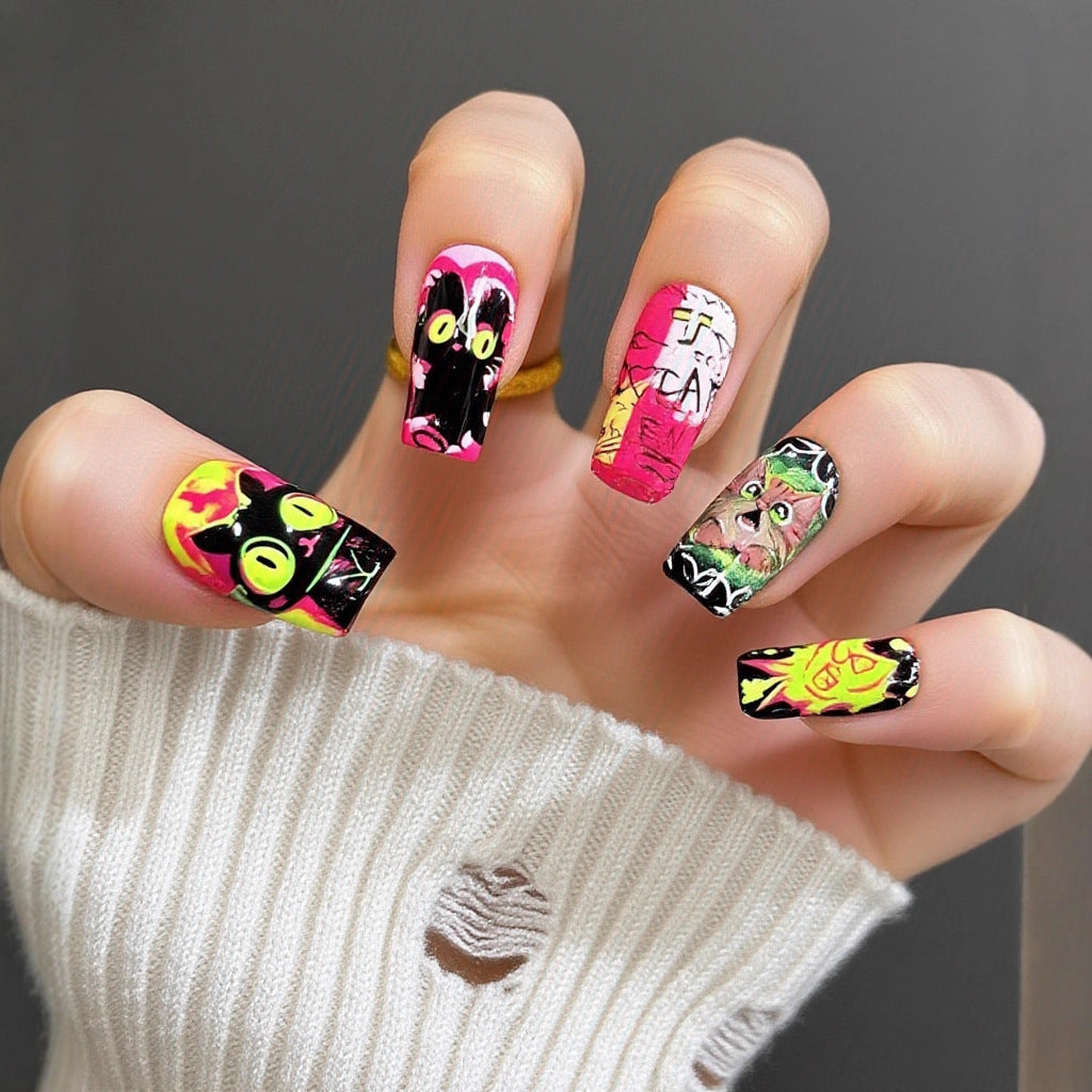 Artful Nail Extensions with Elegant Tips Stornfield