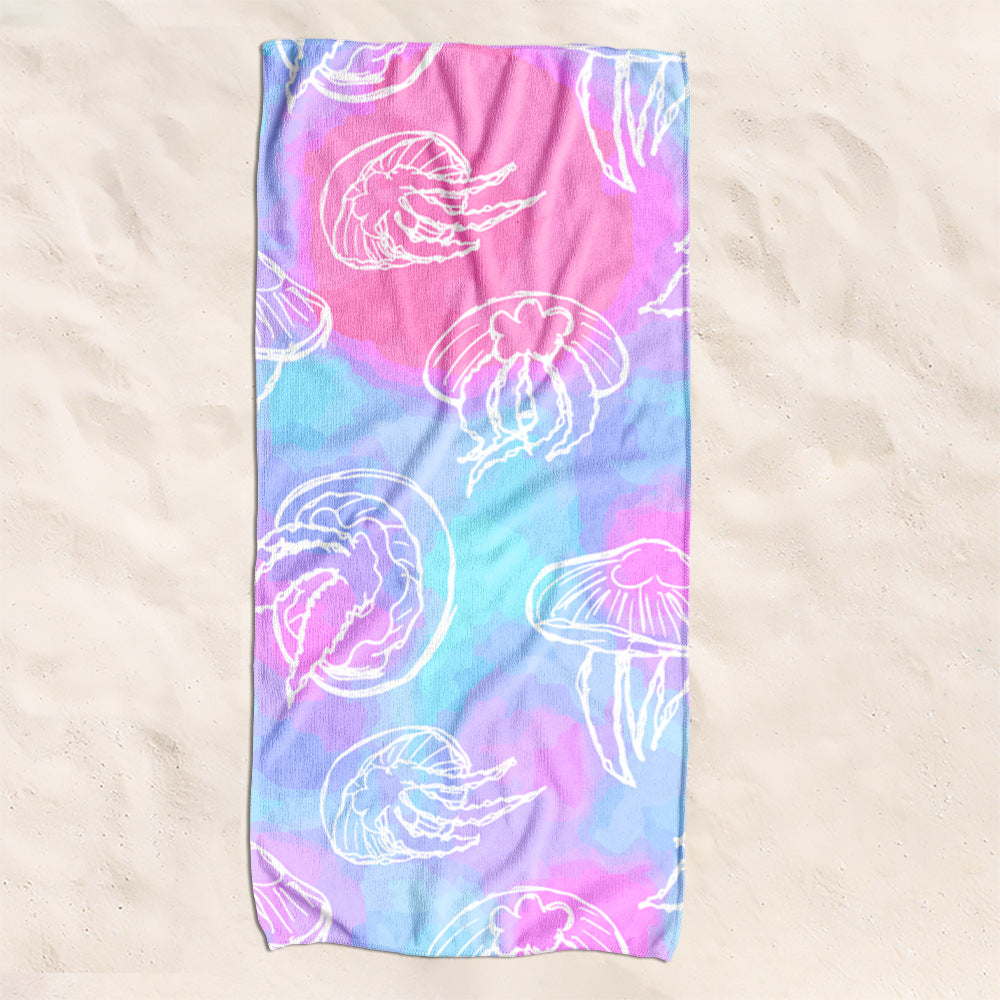 Beach towel with creative turtle pattern Stornfield