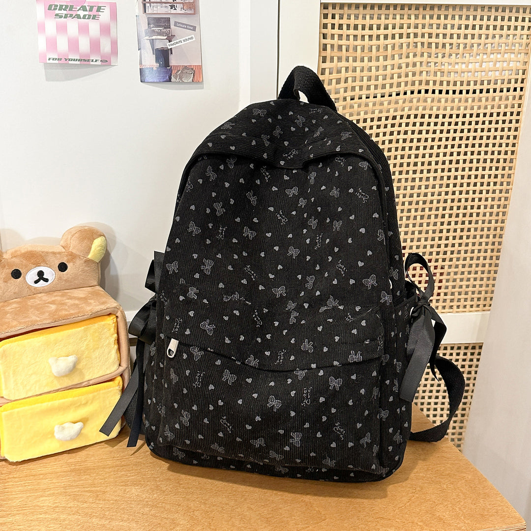 Cute Character-Embellished Casual Backpack Stornfield