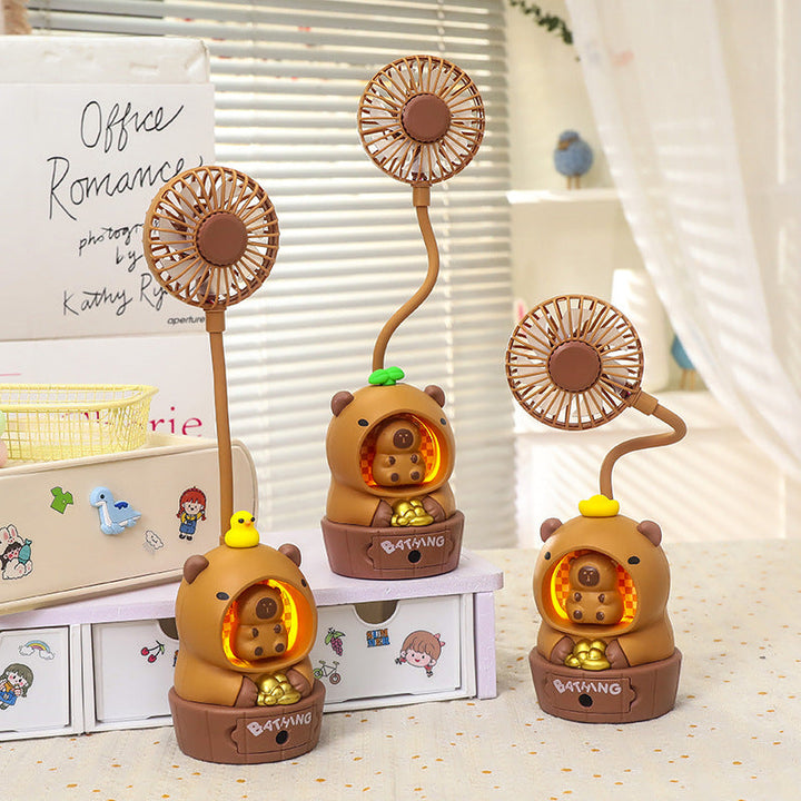 Women's Portable Mini Fan in Cute Bear Design Stornfield