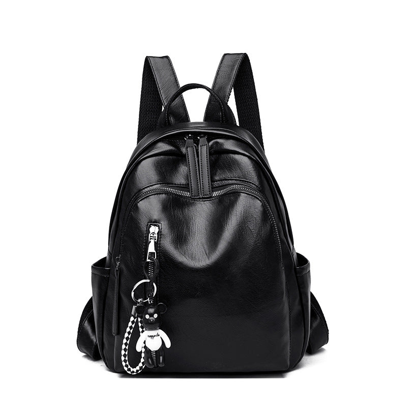 Elegant Leather Backpack Stornfield