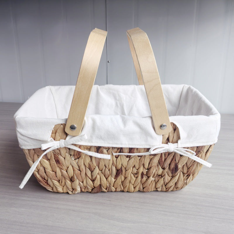 Natural Woven Storage Basket Stornfield