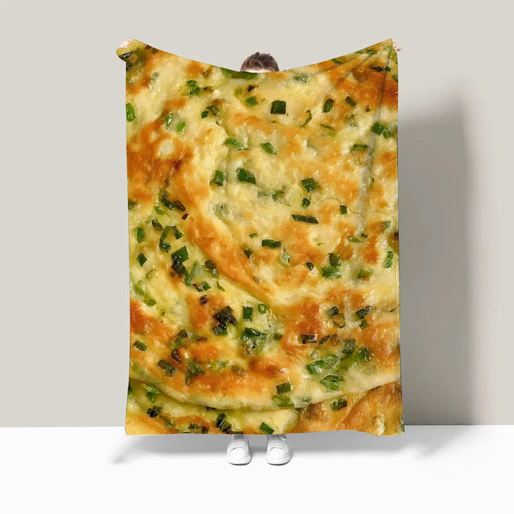 Decorative Food-Themed Throw Blanket