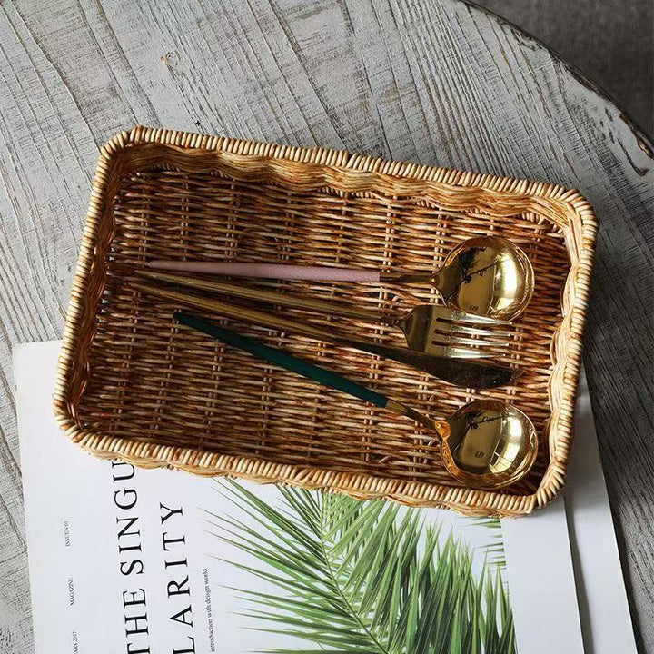 Rectangular Woven Storage Tray Stornfield
