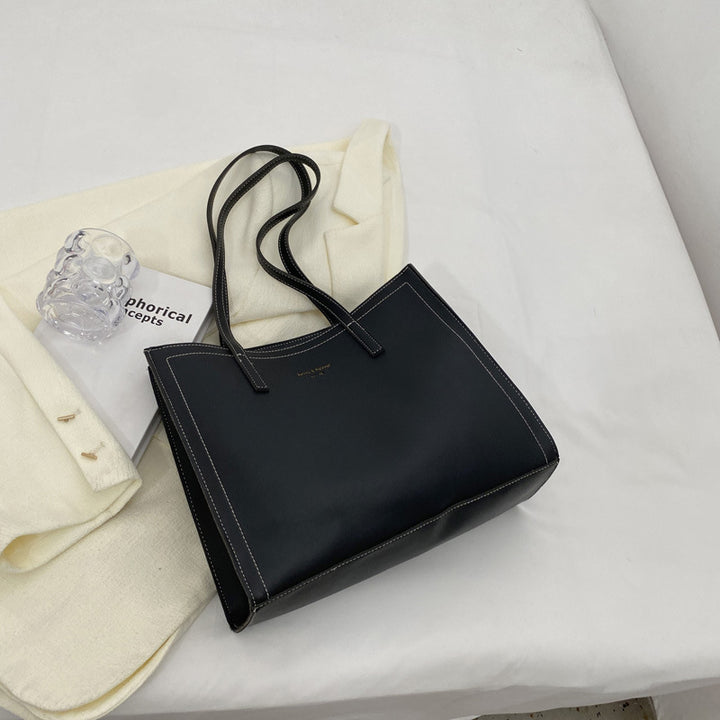 Minimalist Leather Tote Bag Stornfield