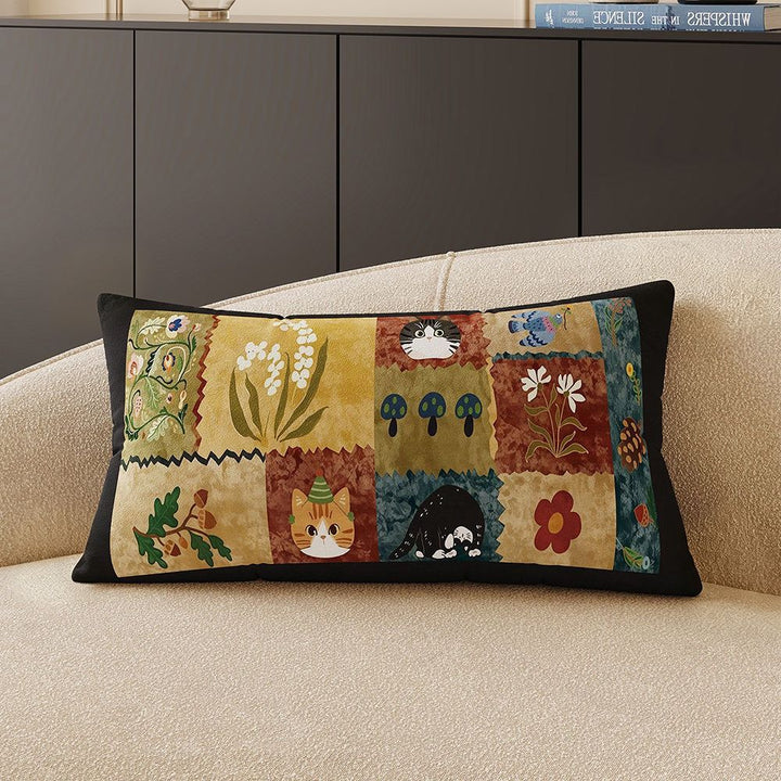 Decorative Animal-Themed Throw Pillow