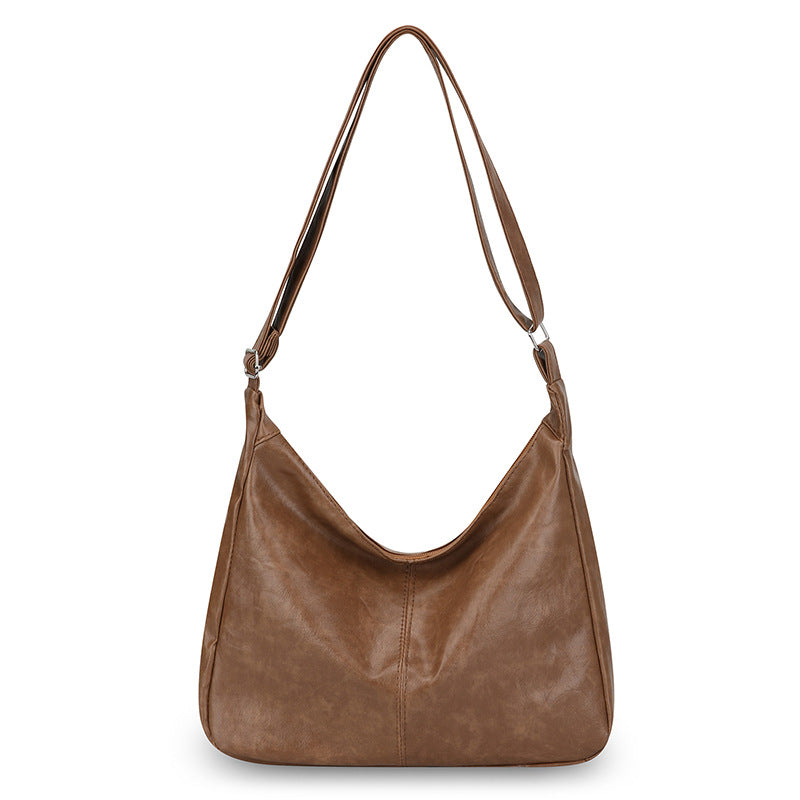 Elegant Leather Shoulder Bag Stornfield