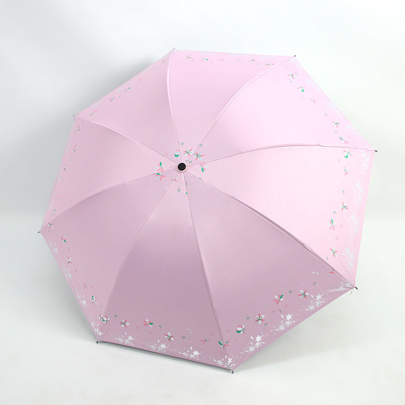 Women's Foldable Umbrella with Floral Patterns Stornfield